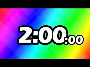 2 Minute/120 second TIMER Countdown