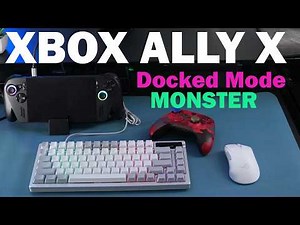 Xbox Ally X Docked Mode Performance Test — AAA Games & Benchmarks!