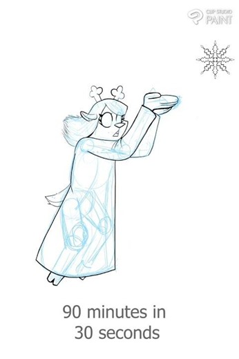 Noelle Snowgrave - 90 minutes in 30 secon