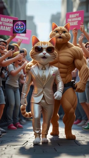 Cat in Salman Khan Style: A Humanoid Transformation