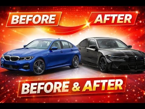 BMW G20 → G80 Conversion | M3 Body Kit Transformation (Before & After)