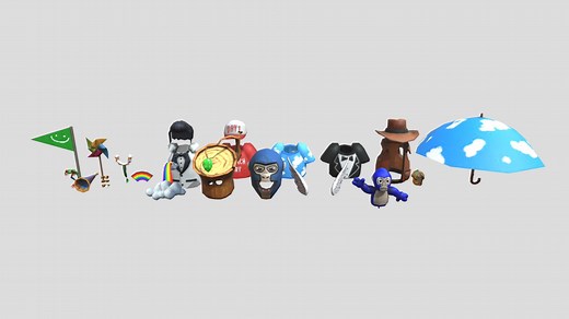 Gorilla Tag Launch Cosmetics - Download Free 3D model by KPMisParrot