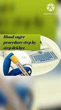 💉💉Glucose blood sugar procedure step by step complete video💉💉