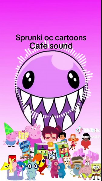 Sprunki OC: Cartoons and Cafe Sounds