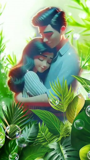 Romantic Jungle Embrace: A Couples' Paradise