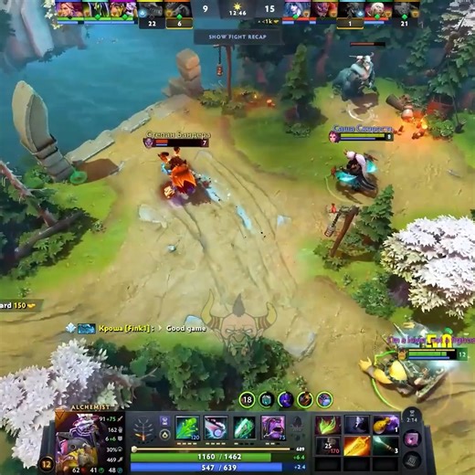 Alchemist NEW Meta Midlane Build in Immortal 7.40 Dota 2! #dota2 | DotaWarrunner