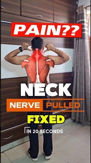 Fix Neck Pain in Seconds | Neck Stretch for Sprain & Nerve Pull