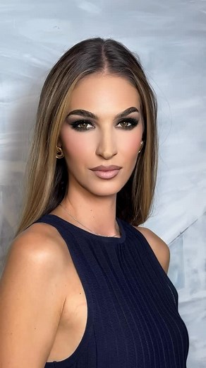 Dijana Beauty Atelier on Instagram: "Glammed up the stunning Emina Cunmulaj a true beauty inside and out ❤️‍🔥 • • • • • • #mua #makeup #eminacunmulaj #supermodel #beauty"