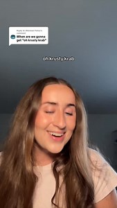 Oh krusty krab from the eleventy seventh anniversary😂🫶🏼 #spongebob #spongebobsquarepants #krustykrab #singing #cover #sing #viral #viralcover #viralreels | Alayna Grace