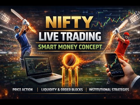 NIFTY LIVE TRADING | Smart Money Concept (SMC) | 28 April 2026