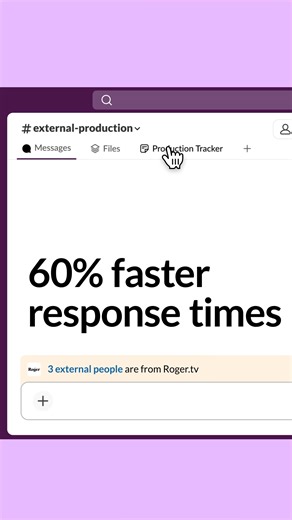 When you bring clients, contractors, and customers into Slack, you can turn projects around faster. It’s simple work math. | Slack