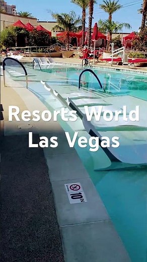 Resorts World Las Vegas🏊‍♂️Swimming Pool