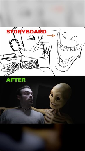 [STORYBOARD vs FINAL] It's me, It's Verity - Horror Skunx (official song)