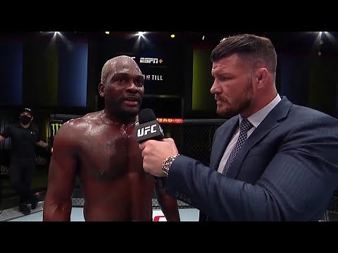 Derek Brunson Octagon Interview | UFC Vegas 36