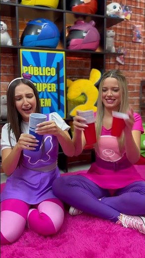 DESAFIO DO COPO! CUP CHALLENGE! #shorts