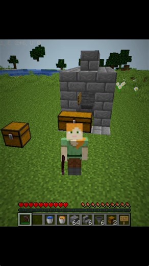 How To Make STONE fram in Minecraft (cobblestone) #shortsfeed #shorts #ytshorts #ytshortsindia #edit