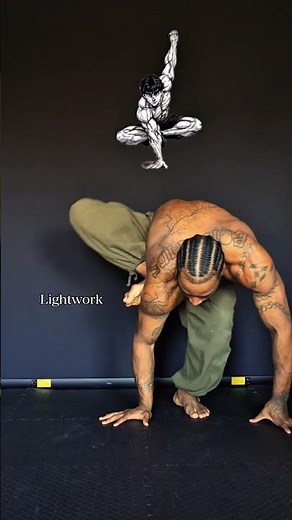 Trying the Baki Protector Pose 🤫 #baki #bakipose #bonetics #calisthenics