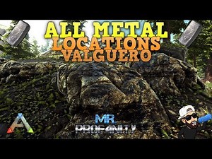 Ark Valguero | Complete Resource Guide (ALL TOP) Metal Locations