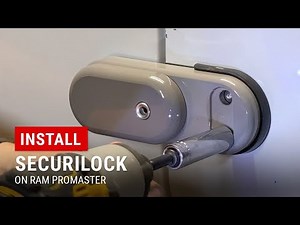 Installing Legend SecuriLock on our RAM ProMaster