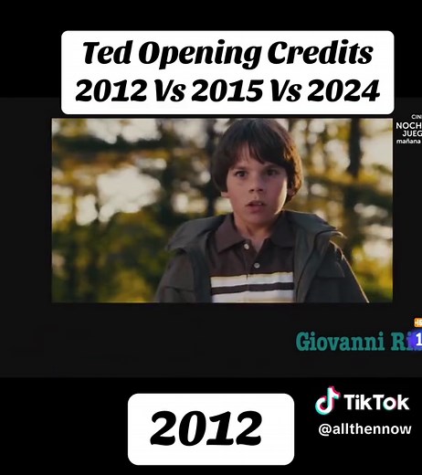 Ted Opening Credits Evolution 2012-2024