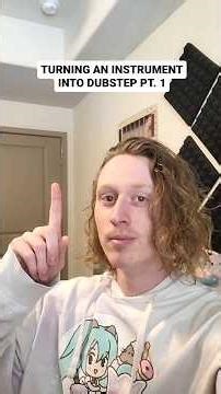 Turning an Instrument into Dubstep Pt. 1: Rainstick!!! #edm #dubstep #producer