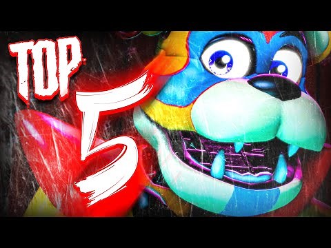 TOP 5 FNAF SONGS ANIMATIONS (Five Nights Music 2021)