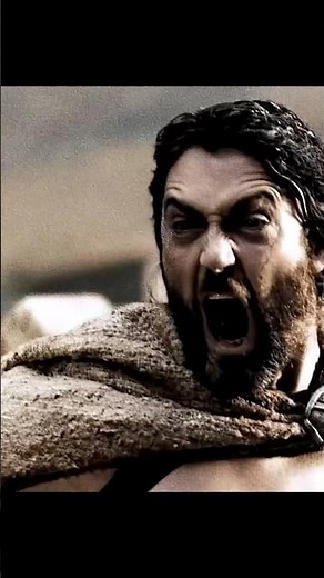 ⚔️ "300" ICONIC SCENE: King Leonidas Kicks Persian Messenger into the Pit! 👑💥