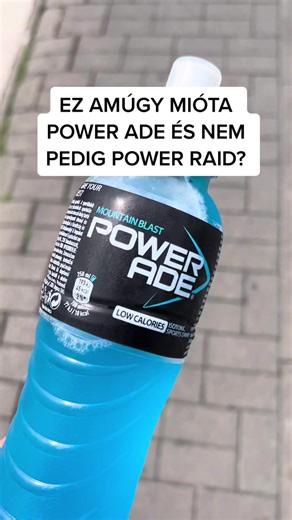 Exploring the POWERADE Mountain Blast Sports Drink