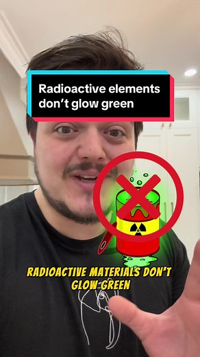 The Science of Radioactive Elements and Their Green Glow
