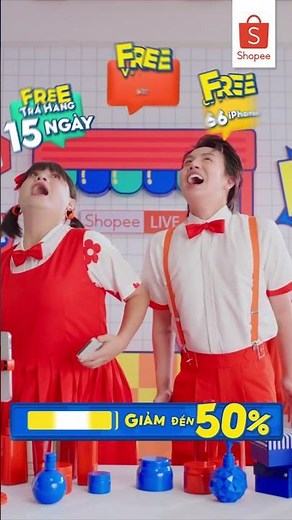 🎉 6.6 SHOPEE VIDEO SIÊU SALE GIỮA NĂM - MIỄN PHÍ TRẢ HÀNG 15 NGÀY, GIẢM ĐẾN 50% (26.5 - 6.6) 🔥