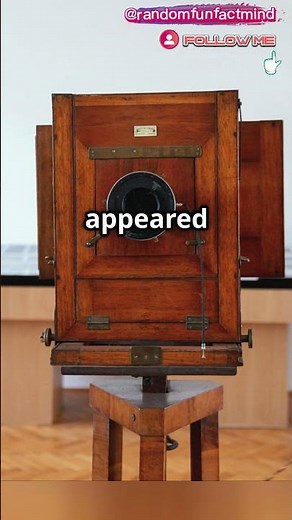 World’s First Camera 📷 | History of Cameras