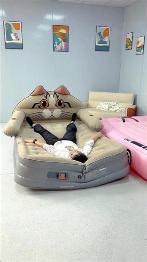 When Papa's New Bed Turns Into A Nightmare🤯 Cat Bed Chaos & Non-Stop Laughter 😂🐈‍⬛🔥