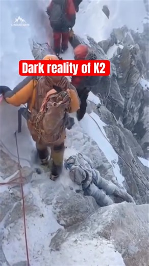 The Dark Reality of K2 🧗‍♂️ #broadpeak