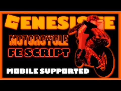 ROBLOX GENESIS FE MOTORCYCLE SCRIPT | FLING | R6 & R15 | FREE | FE HAT SCRIPT | FE MOTORCYCLE SCRIPT