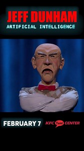 Looking for the perfect gift? 🎄🎉 Tickets make a great present and the ultimate way to create unforgettable memories. Get tickets to see Jeff Dunham and his hilarious cast of characters at the KFC Yum! Center on February 7th! 🤩 | KFC Yum! Center