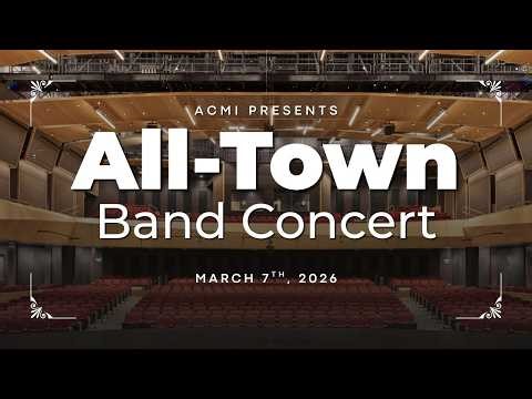 Arlington All-Town Band Concert - March 7th, 2026
