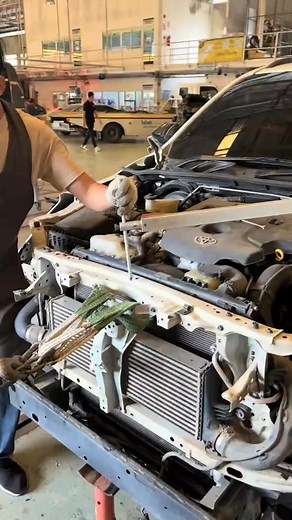 82K views · 249 reactions | Factory Spec Repair! Radiator Support Perfectly Aligned on Toyota Revo#carrepair | Watchawit channel | Facebook