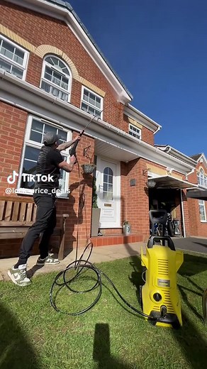 Efficient Gutter and Roof Cleaning Kit for Karcher Washers