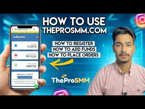 TheProSMM Complete Guide: How to Use the Panel Step-by-Step