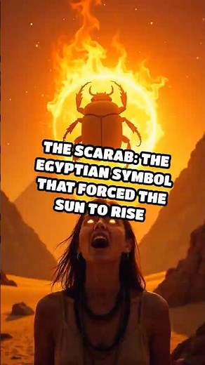 The Scarab: The Egyptian Symbol That Forced the Sun to Rise