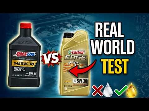 AMSOIL vs Castrol EDGE: One Wins on Paper, One Wins in Engines
