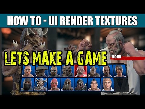 Unity UI Beginner Tutorial | 3D models in your UI with Render Textures