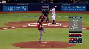 Ricky Nolasco Foul to Evan Longoria
