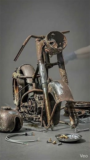 Abandoned Rusty Motorcycle Restoration | Full Rebuild Transformation (Satisfying Time-Lapse)”