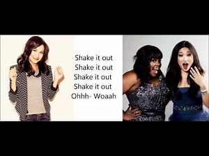Glee - Shake it out Lyrics