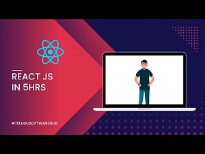 Learn ReactJS in just 5 Hours in తెలుగు | React JS Tutorial for Beginners in తెలుగు.