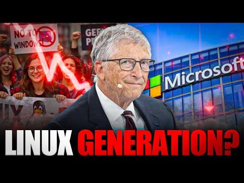 Bill Gates SHOCKED as Gen Z ABANDONS Windows 11 and SWITCHES to Linux!