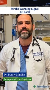 The key to surviving a #stroke is to BEFAST. Dr. Danny Mindlin, an emergency physician who provides care at Providence Alaska Medical Center, explains how important it is to know the signs and #BEFAST about taking action: 🅱️ for sudden loss of Balance 👀 for Eyes (vision loss) 😑 for Face drooping/numbness, 💪 for Arm weakness/numbness, 🗣️ for difficulty Speaking, and ⌚ for Time -- call 911 immediately Learn more about stroke at http://provhealth.org/6184SZNM2. | Providence Alaska