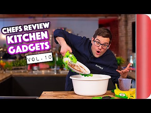 Chefs Review Kitchen Gadgets Vol.10 (Ft. The Automatic Plate Washer!?) | Sorted Food