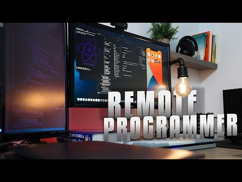 Remote Programmer Desk Setup